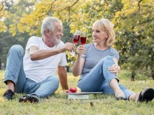 After swapping their home this couple love learning a new language over wine.