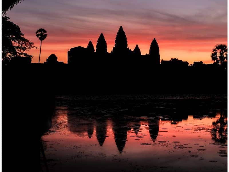 angkor wat landmark for home exchange southeast asia